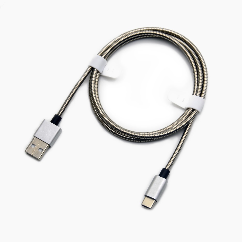 USB A to Type-C Metal Tubing